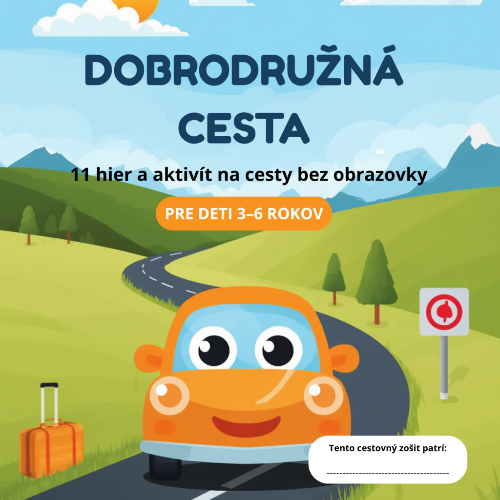 Dobrodružná cesta s Bibi – pracovný zošit na cesty pre deti